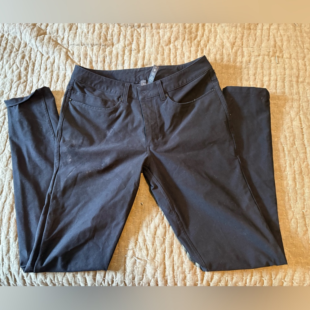 lululemon athletica Men's Black Chinos